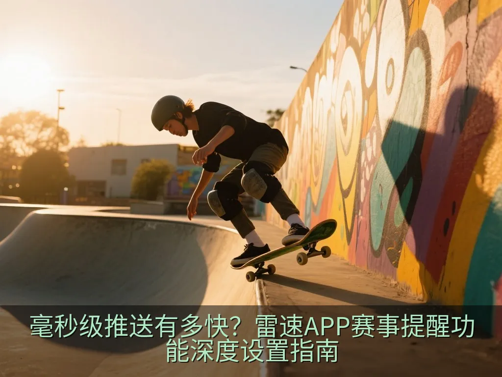 毫秒级推送有多快？雷速APP赛事提醒功能深度设置指南